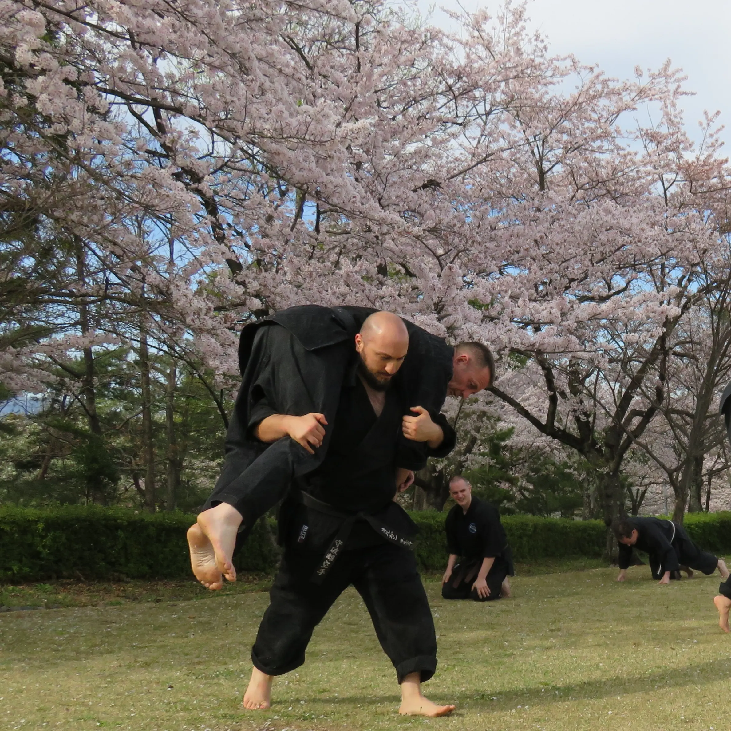 Olgun Tiltay training in Yoro Japan - Shuhari Self Defence Japan Trip 2016
